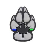 Tactical Innovations Canada PVC Morale Patch - K9 Thin Line