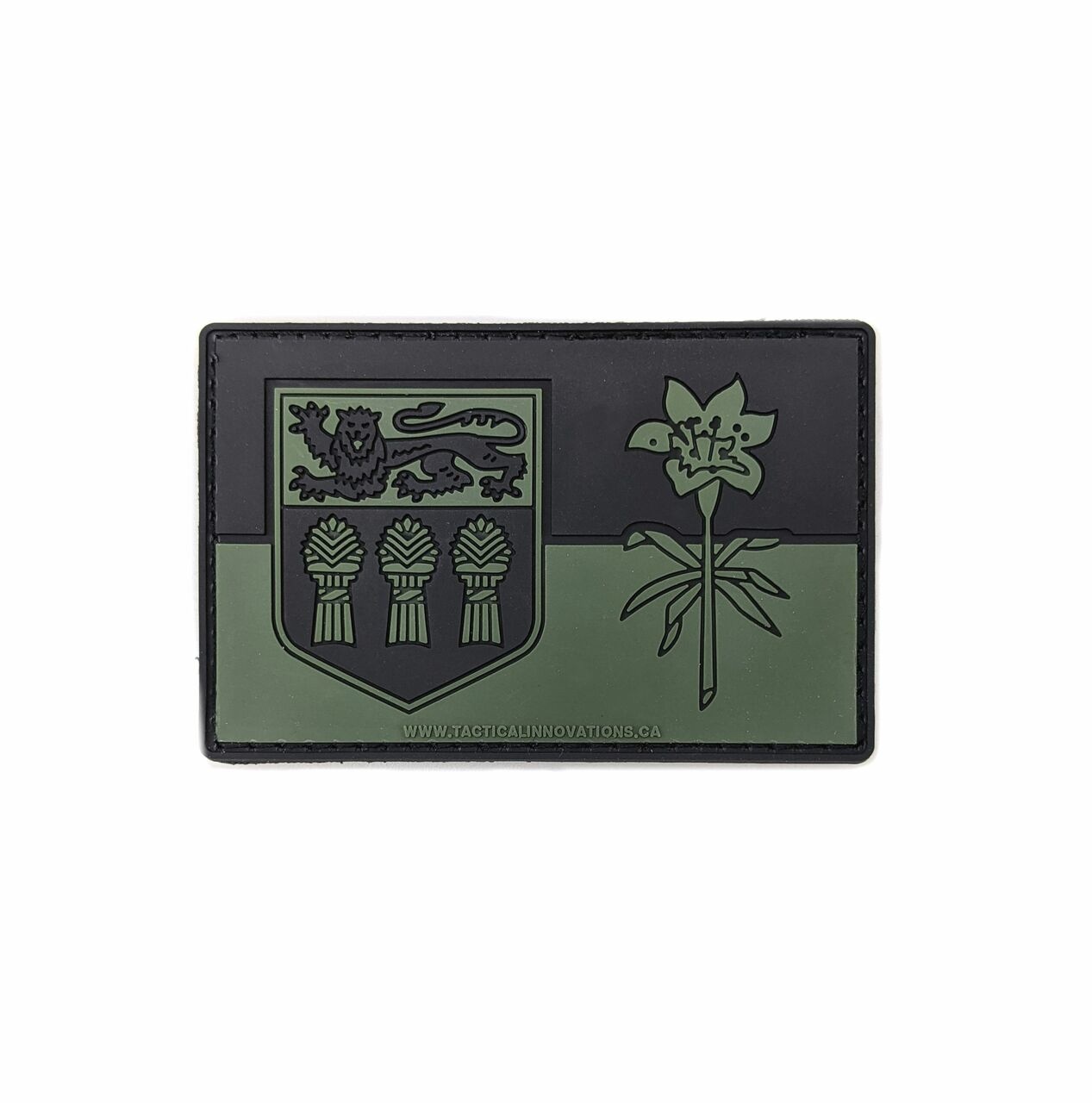 Tactical Innovations Canada PVC Morale Patch - Provincial Flag - 2"x3"