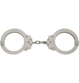 Peerless Handcuff Company 702C Oversize Chain Link Handcuff Nickel