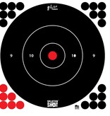 Pro-Shot 12" SplatterShot  White Bullseye Target - 5 Pack