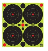 Pro-Shot 3" SplatterShot  Green Bullseyes with Pasters - Peel & Stick  -48 Targets