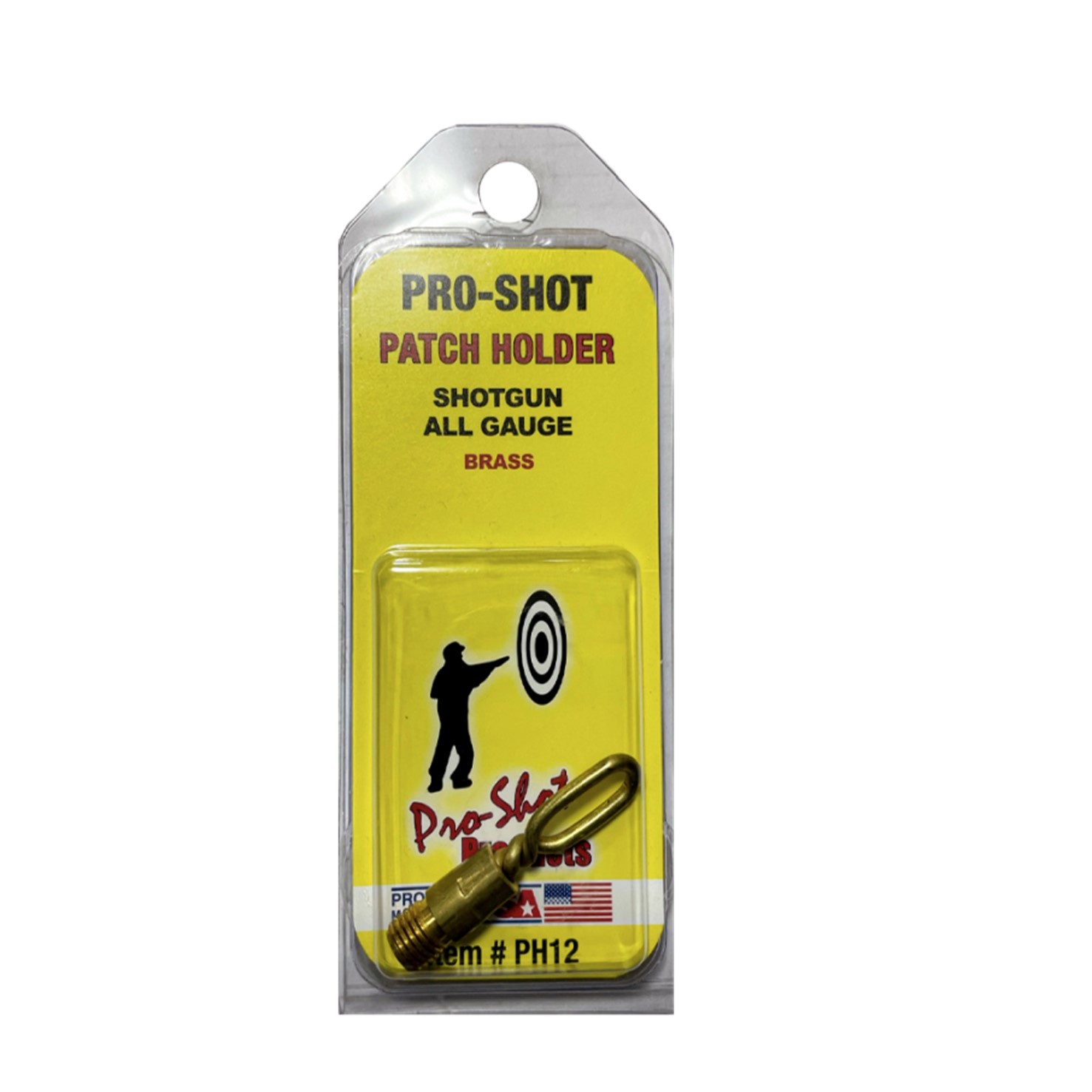 Pro-Shot Brass Patch Holder 10-410 Ga.