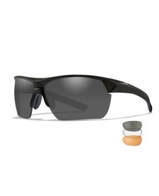 Guard Advanced Grey/Clear/Rust Matte Black Frame