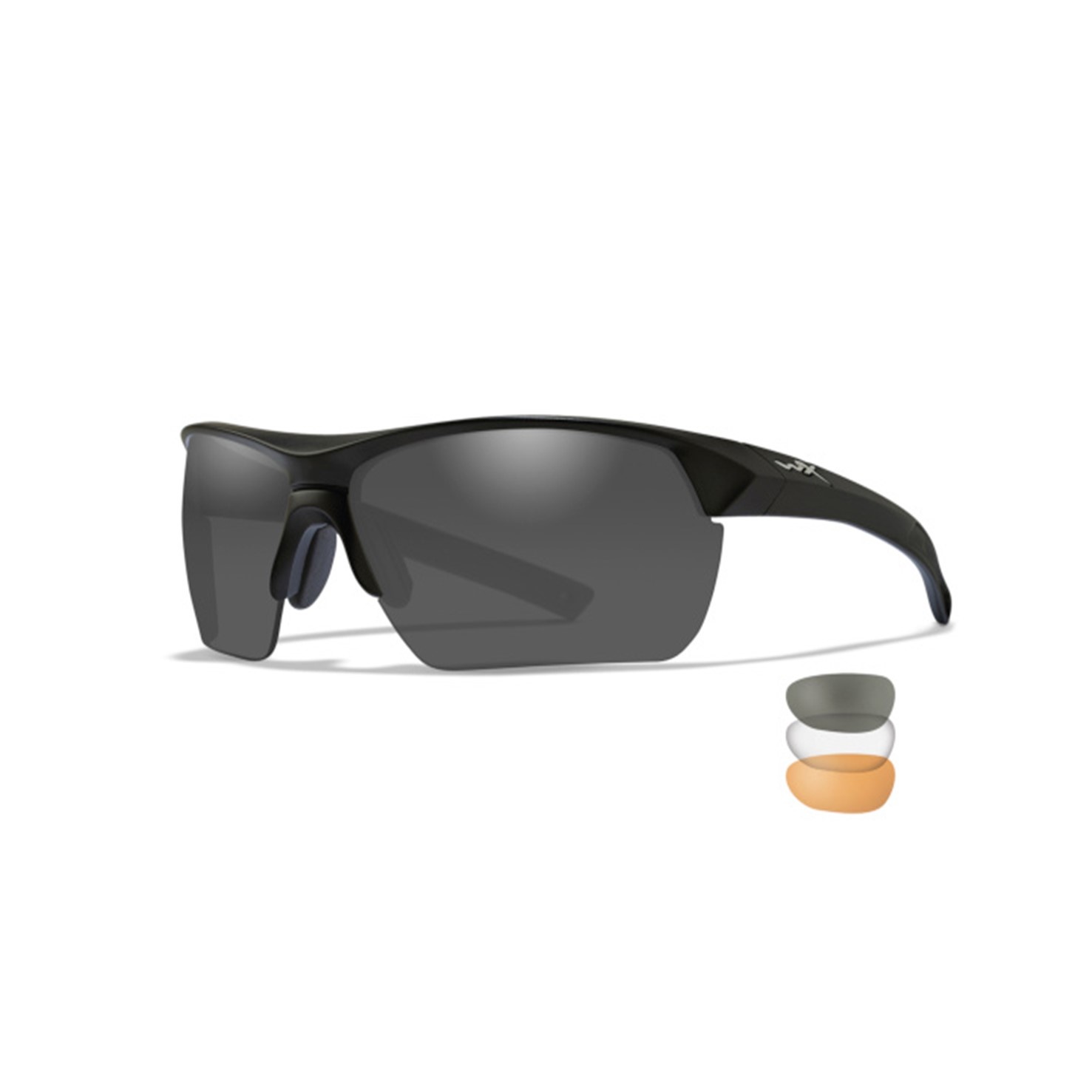 Wiley X Wiley X Guard Advanced Grey/Clear/Rust Matte Black Frame
