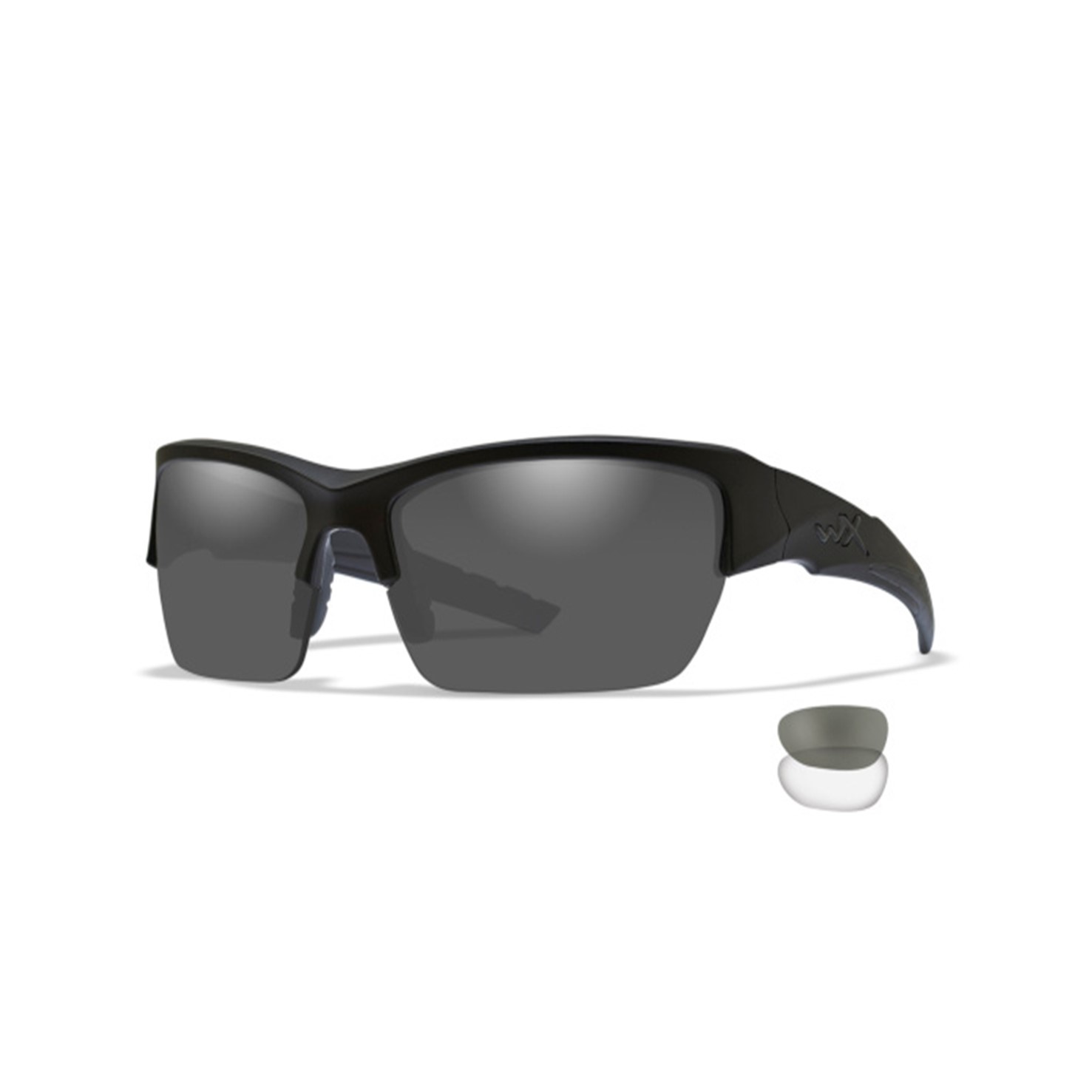 Wiley X Valor Grey/Clear Lens/Matte Black Frame