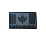 Tactical Innovations Canada PVC Patch - Canada Strong & Proud Black/Grey