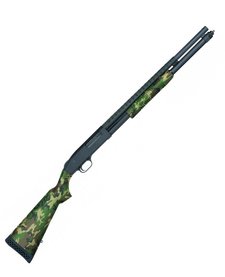 590 Pump Action Shotgun 8 +1 12 Gauge 20" Barrel, Woodland Camo