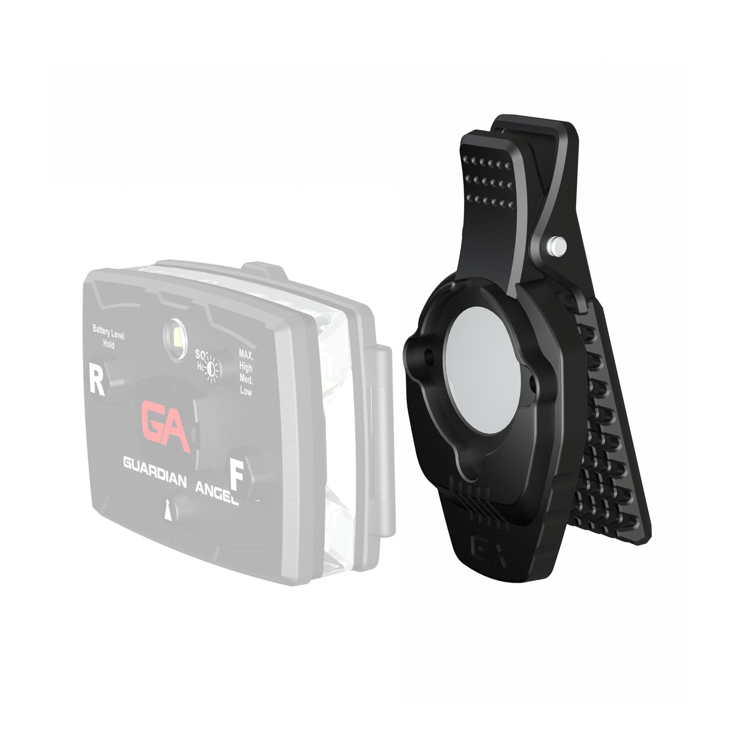 Guardian Angel Jaw Clip Spring Mount with Magnetic Mount