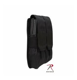 Rothco MOLLE Universal Double Rifle Mag Pouch- Black