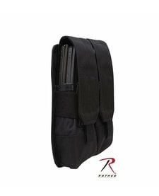 MOLLE Universal Double Rifle Mag Pouch- Black