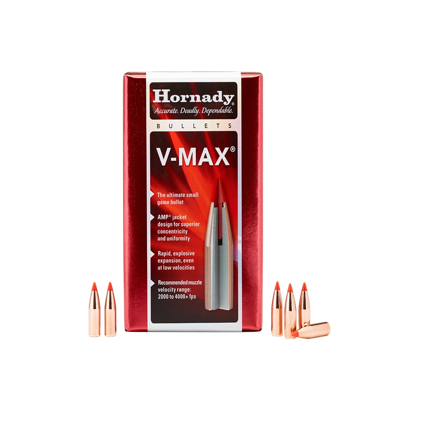 Hornady V-MAX 6mm .243" 58 gr V-MAX