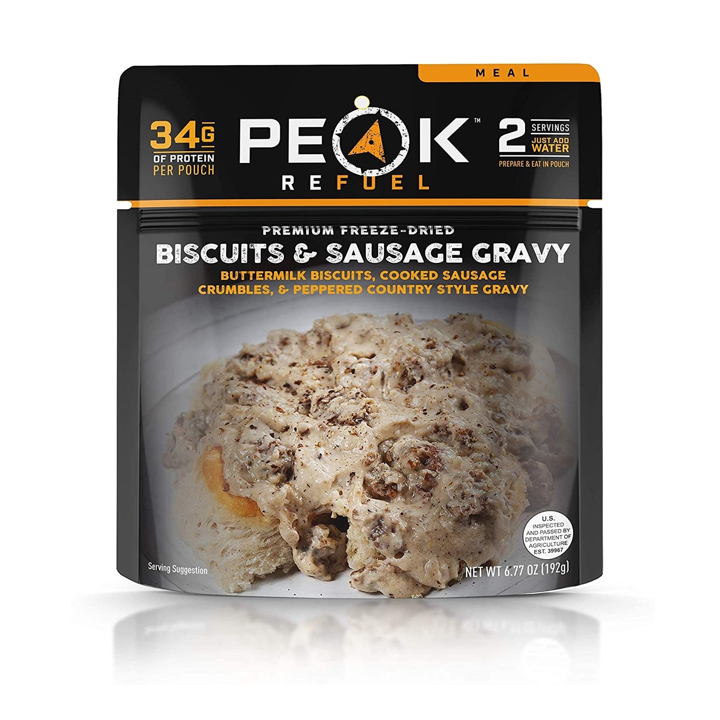 Peak Refuel Biscuits And Sausage Gravy Meal