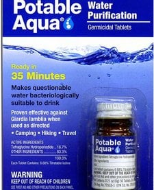 Water Purification Tablets 