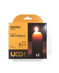 12 Hour Beeswax Candles , 3 Pack