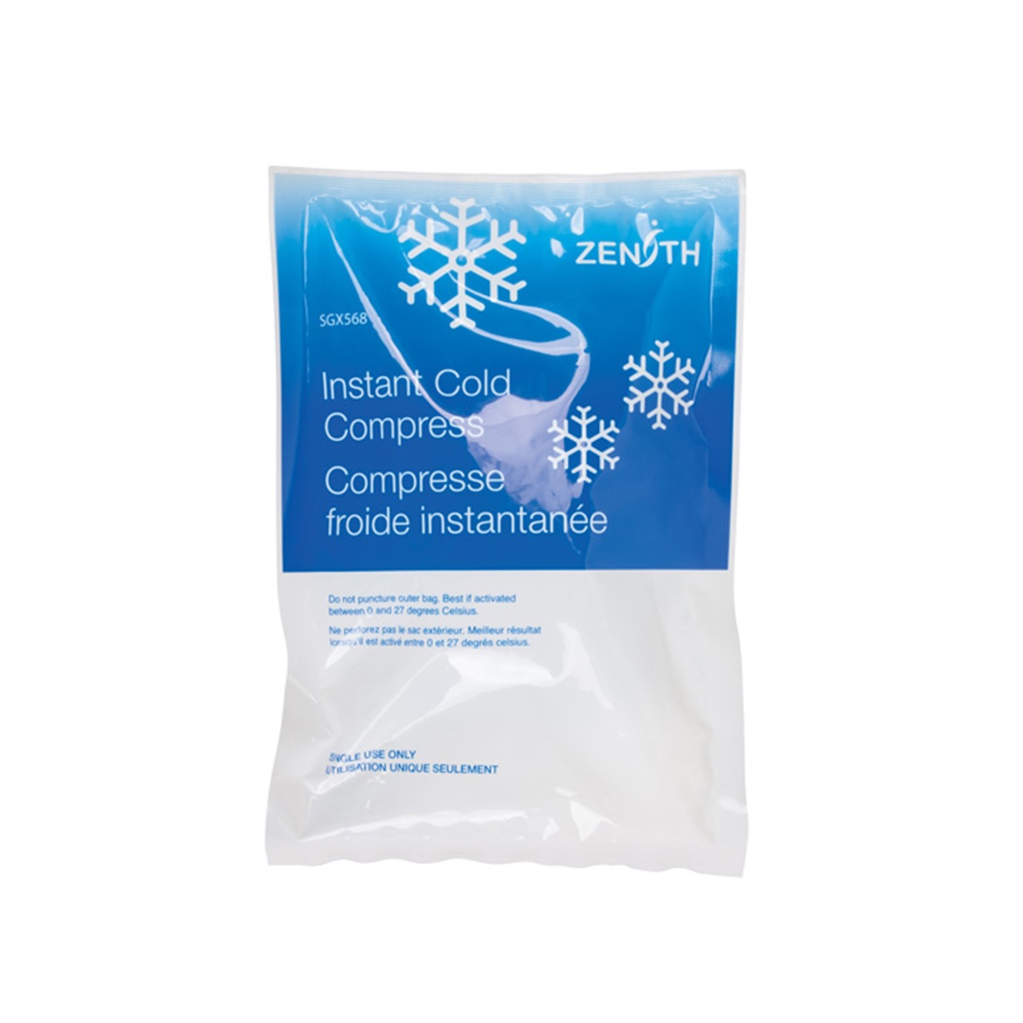 Zenith Safety Products Instant Compress Cold Single Use