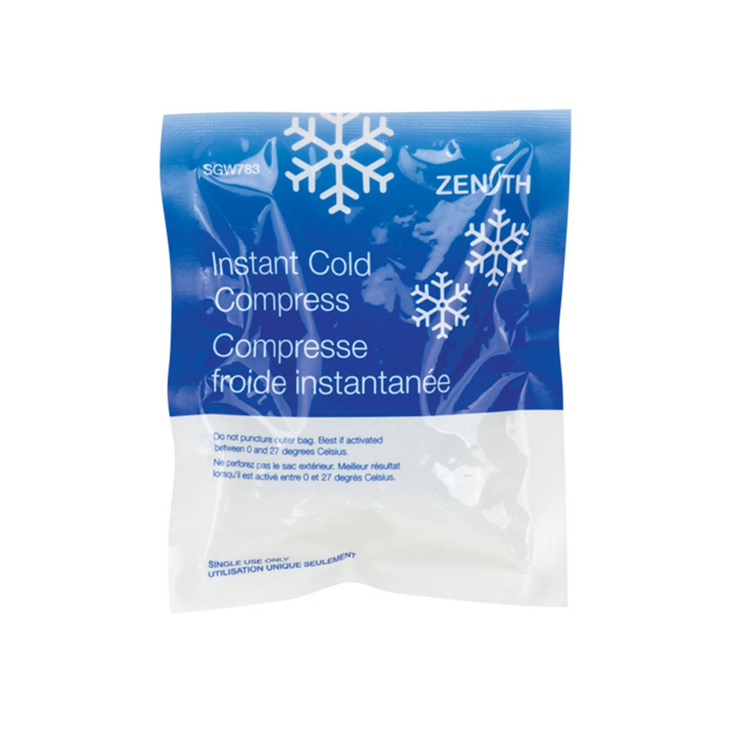 Zenith Safety Products Instant Compress Cold Single Use