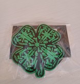 Tactical Innovations Canada PVC Morale Patch -Lucky Clover 3.5" X 3.5" Glow In The Dark