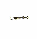 Eagle Claw Barrel Swivel W/Interlock Snap 1- 35Ib