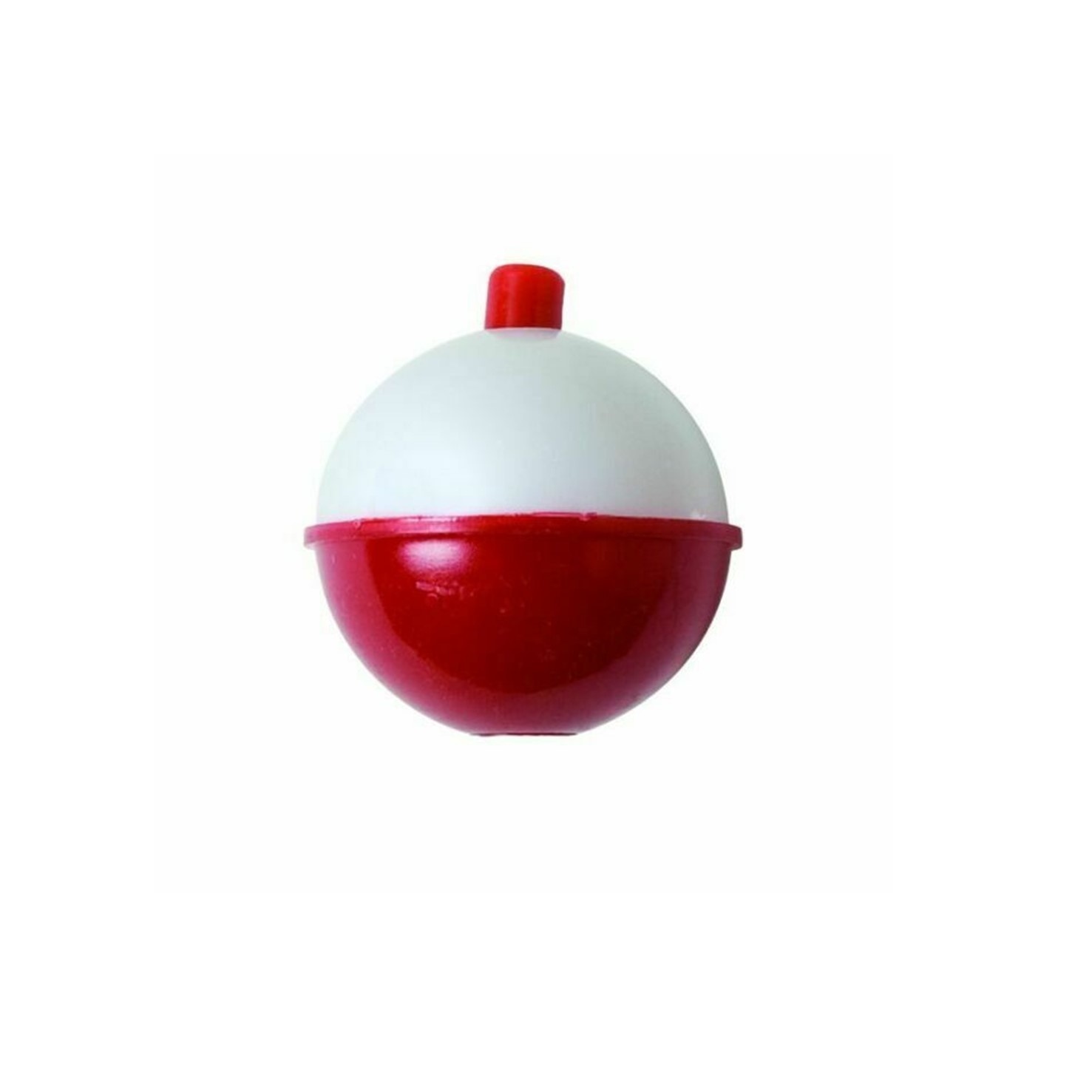 Eagle Claw Snap On Round Floats  3/4" Red/White 3 PK