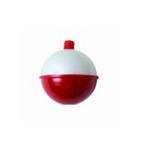 Eagle Claw Snap On Round Floats 1 1/2" Red/ White 2 PK