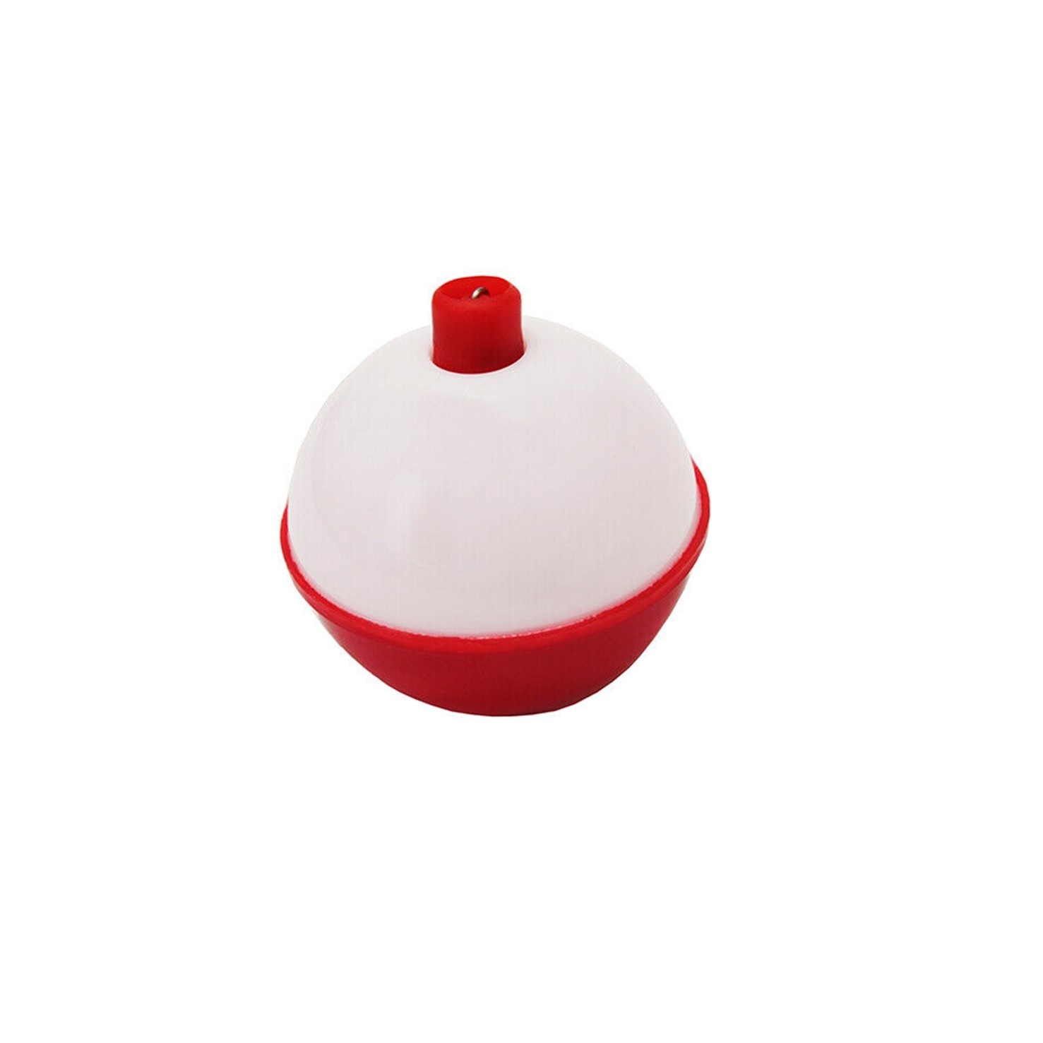 Eagle Claw Snap On  Round Floats 1 1/4" Red/ White 3 PK