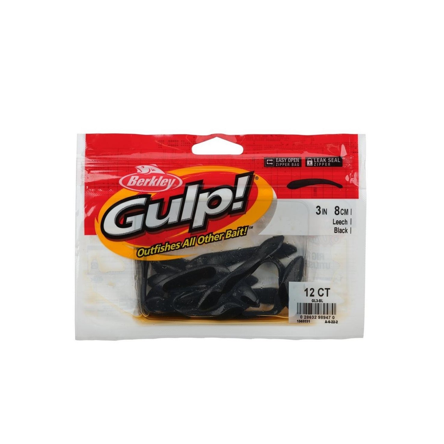 Berkley Gulp Leech, Soft Plastic