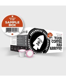 4 Blends Sample Box ;  K-Cup Box - 54 Cups