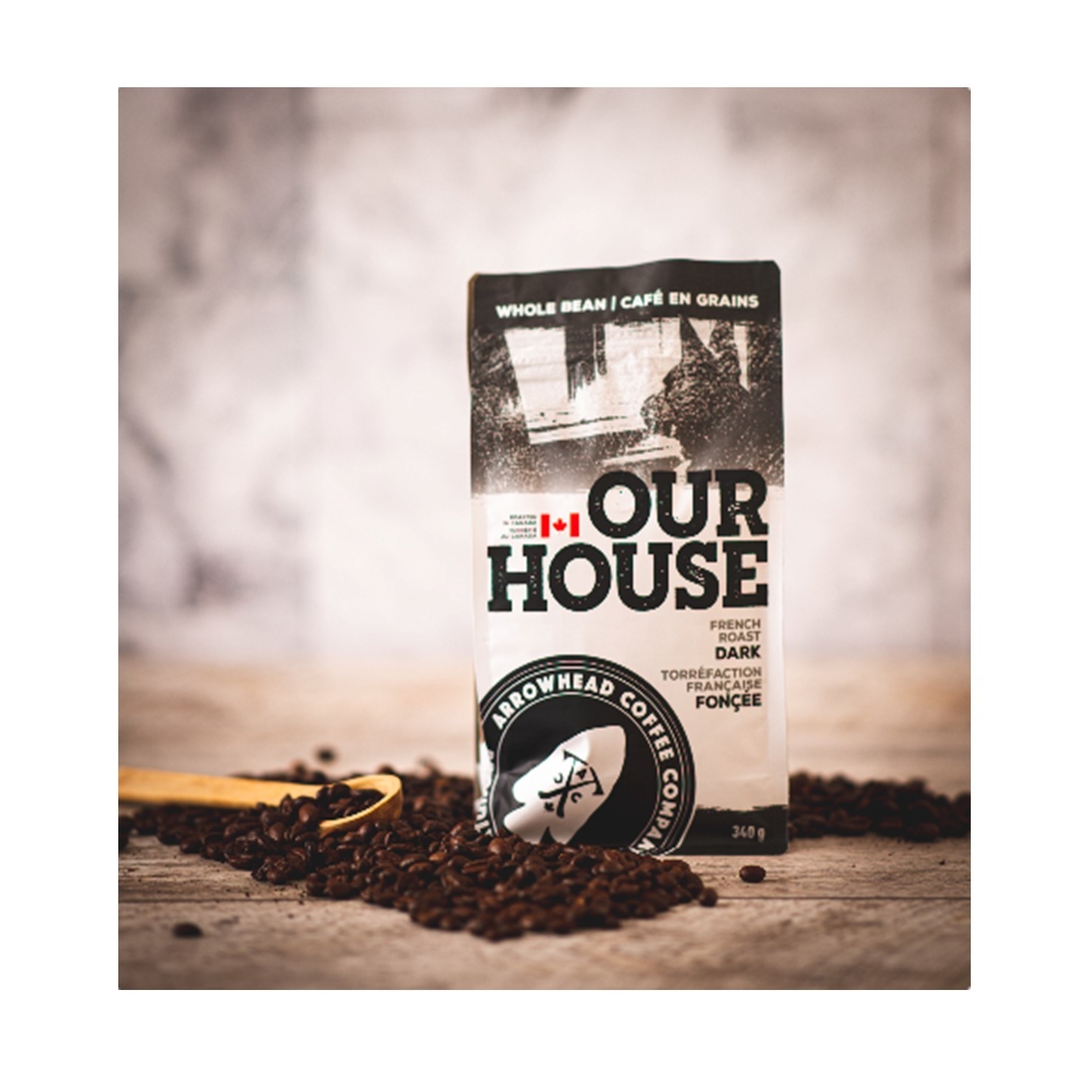 Arrowhead French Roast Dark Coffee - Our House- 340g