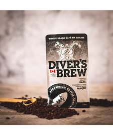French Roast Dark Coffee - Divers Brew - 340g
