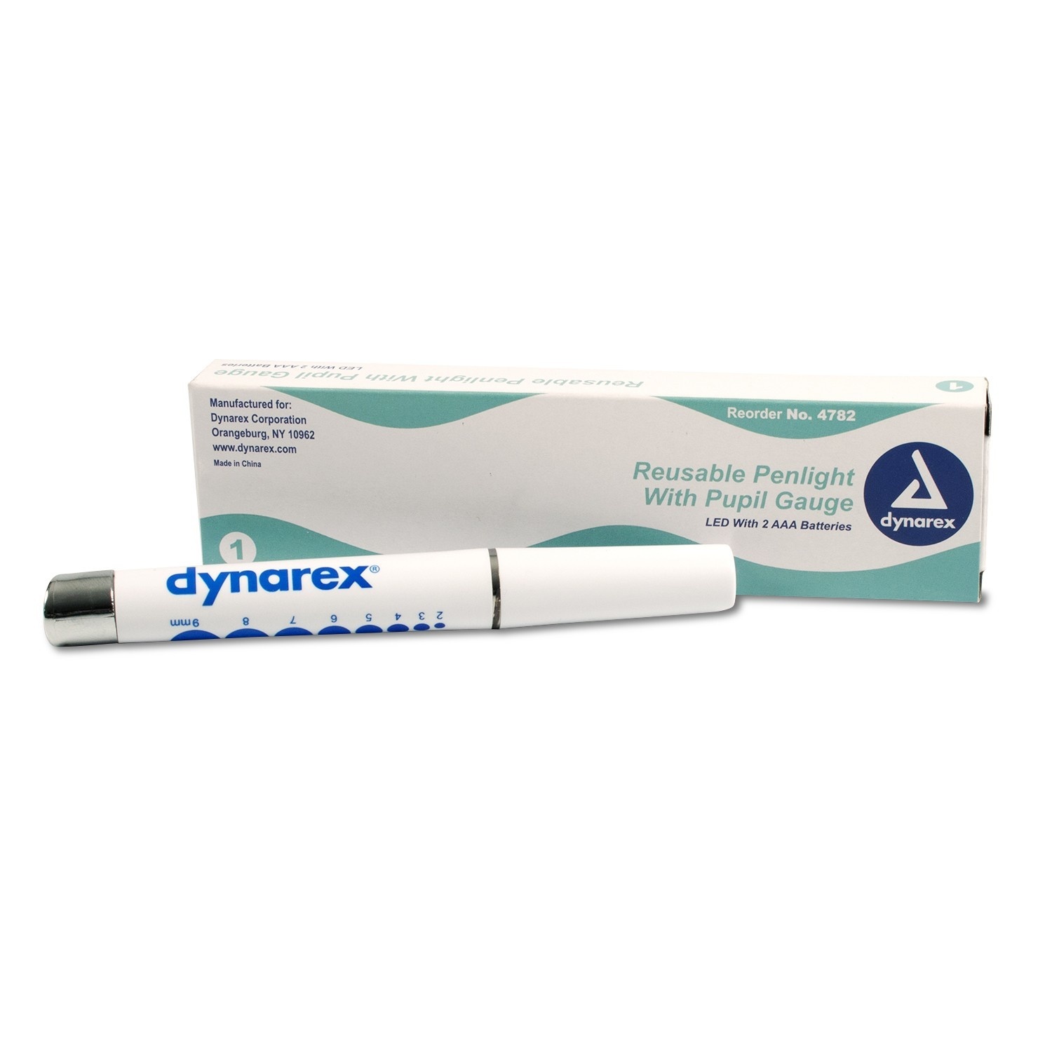 Dynarex Disposable Pen Light with Pupil Guage