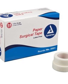 Surgical Tape Paper 1/2” x 10yards