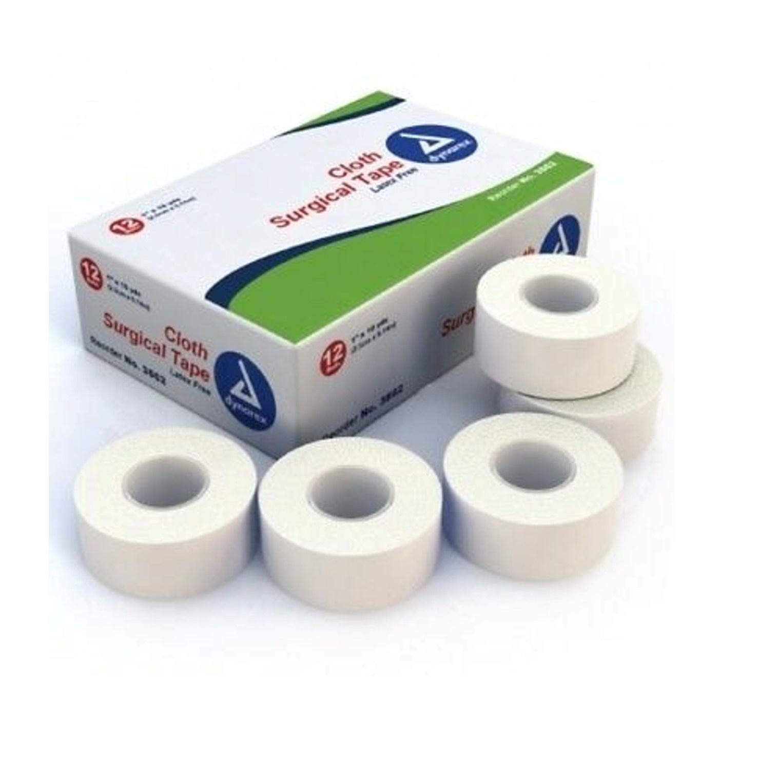 Dynarex Surgical Tape Cloth 1/2” x 10yards