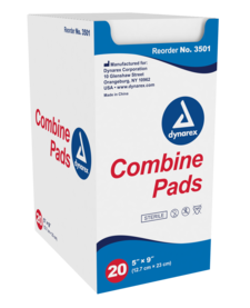 Combine Abdominal Pad 5”x9”