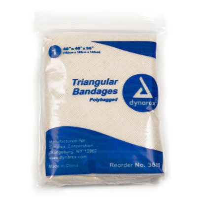 Dynarex Triangular Bandage 40”x40”x56”