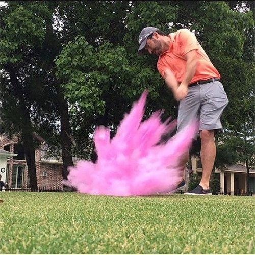 Enola Gaye Gender Reveal Golf Ball