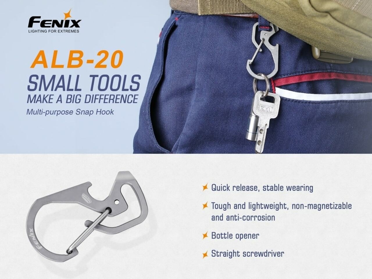 Fenix ALB-20 Snap Hook