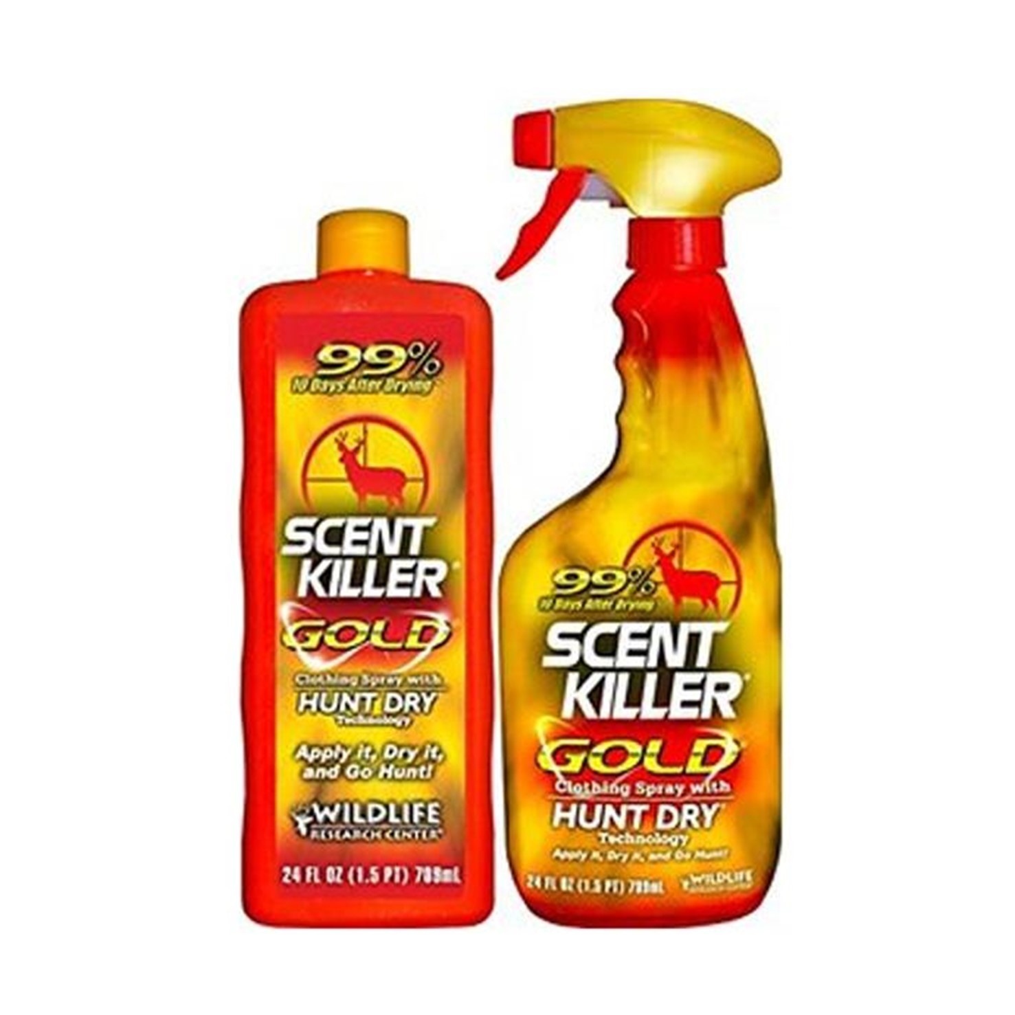 Wildlife Research Center Scent Killer Gold Combo