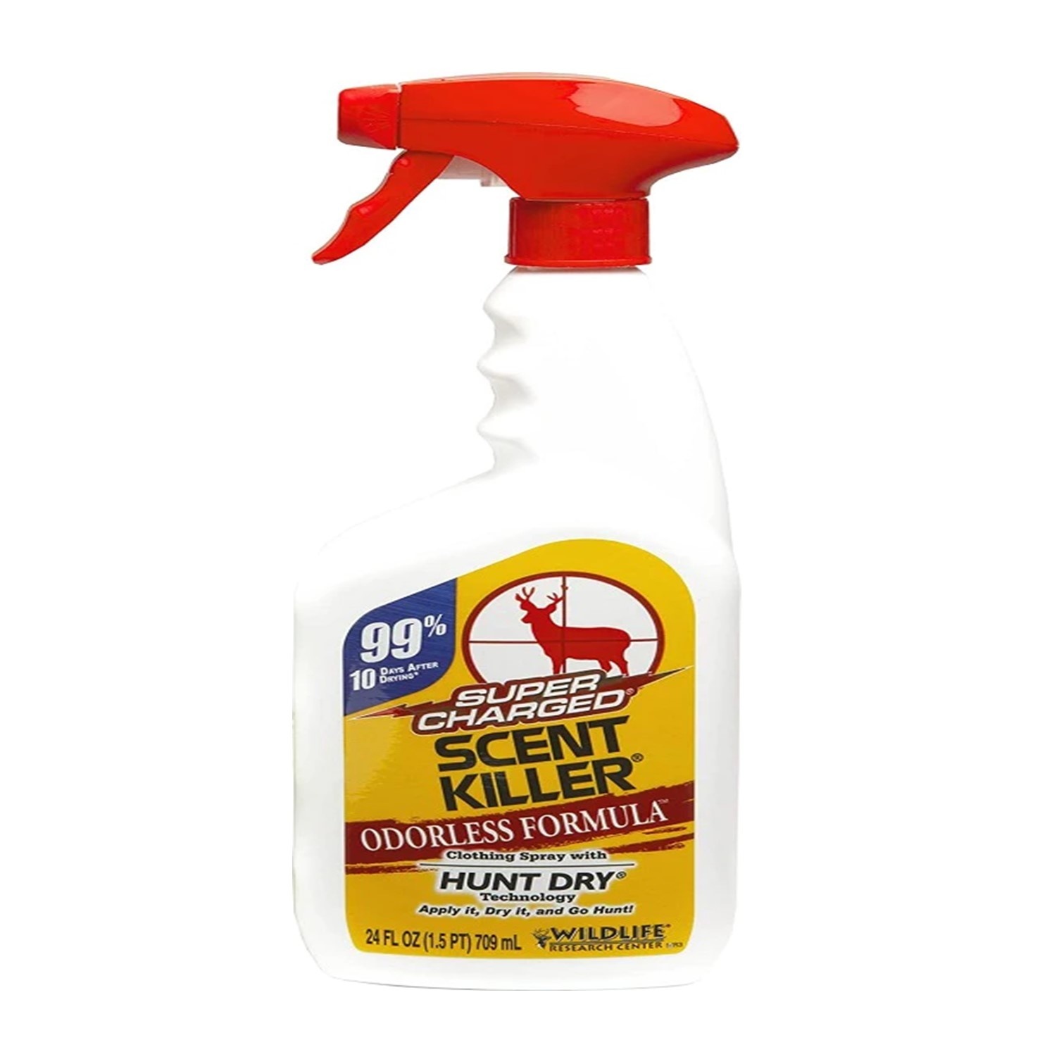 Wildlife Research Center Scent Killer Super Charged Odorless Clothing Spray , 24 FL. OZ