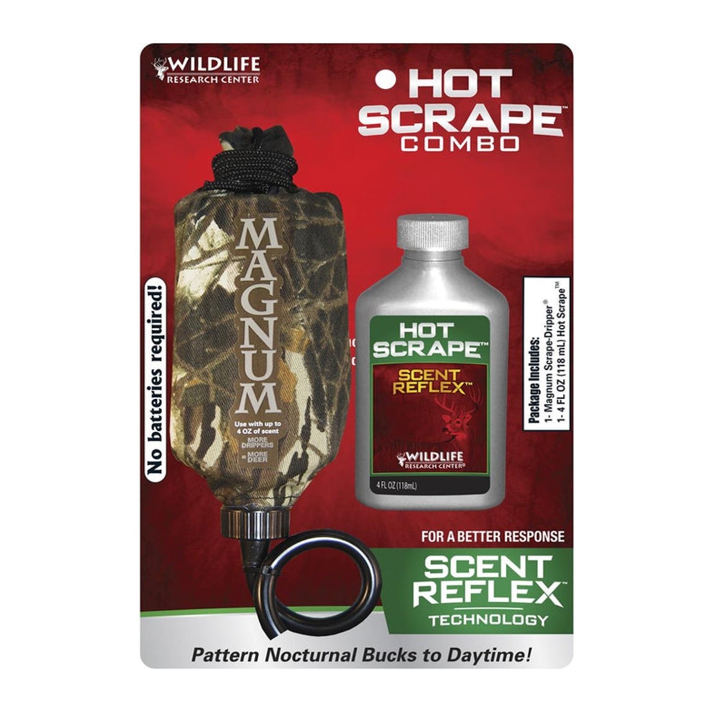 Wildlife Research Center Hot-Scrape Combo