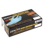 Zenith Safety Products Nitrile, 4.5-mil, Powder-Free, Blue Disposable  Gloves