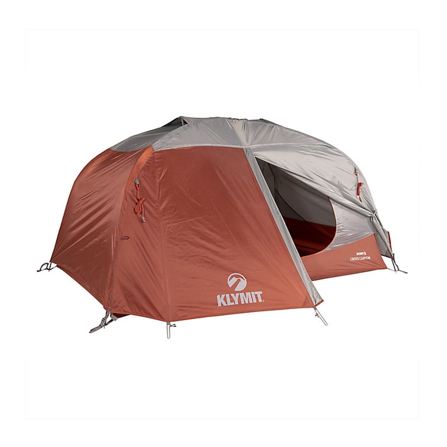 Klymit Cross Canyon 3 Tent , Red & Grey