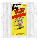 Panther Martin Treble Hook Hammered 3 Pack, 1/8 Oz