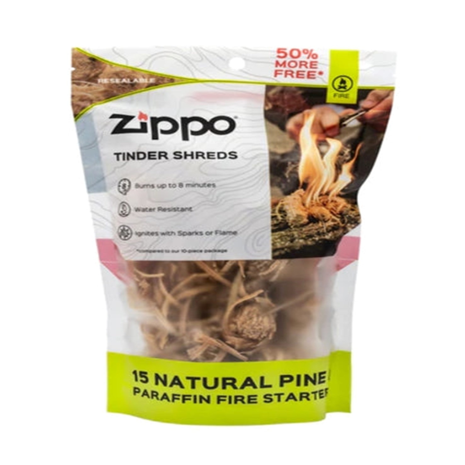 Zippo Fire Starters , Tinder Shreds