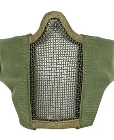 Padded Carbon Steel  Half Mask Olive Drab