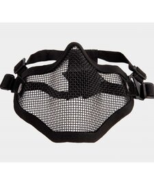 Carbon Steel Half Mask - Double Black