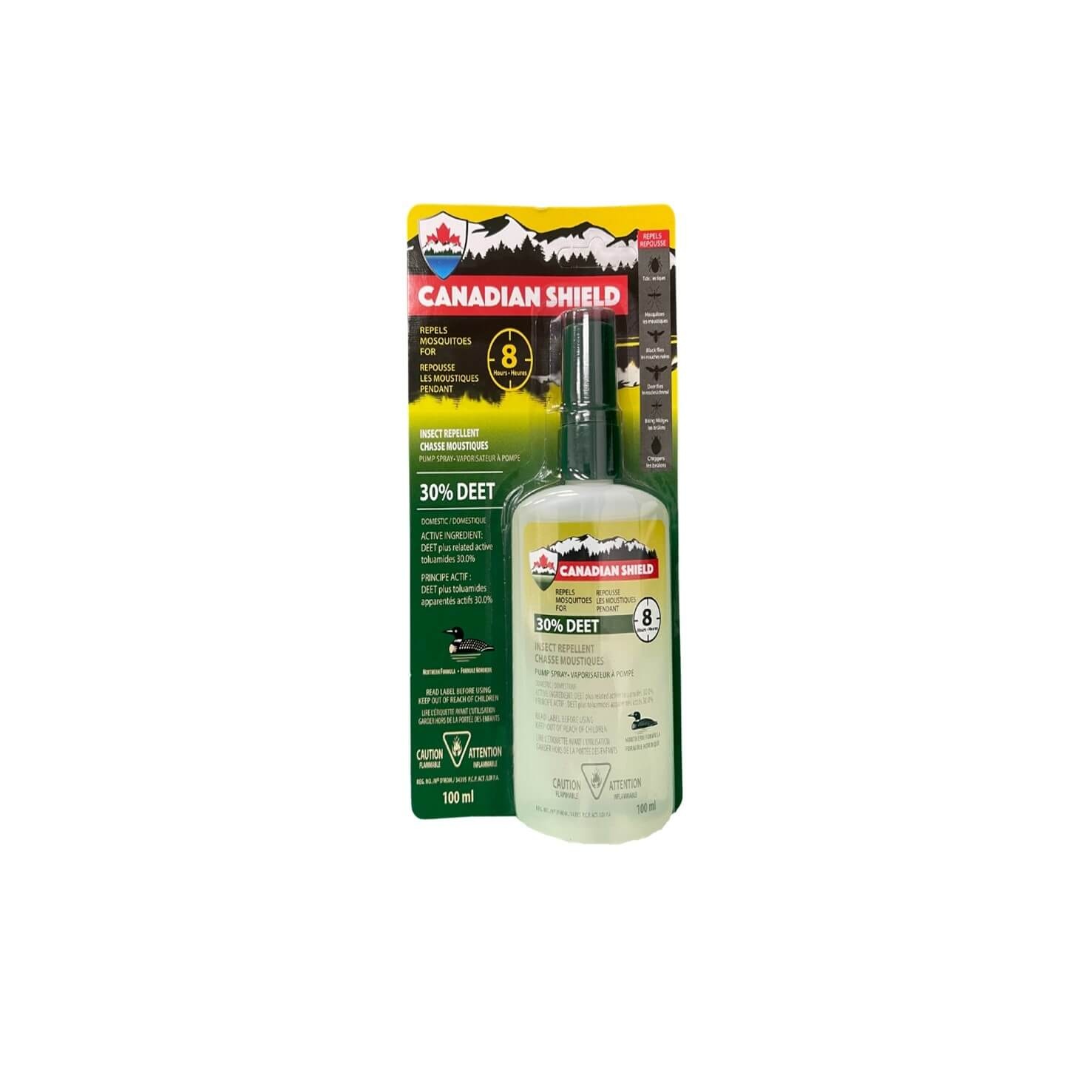 Canadian Shield Insect Repellent 30% Deet Liquid Pump