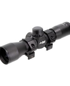 4X32 Compact Mil-Dot Scope with Rings