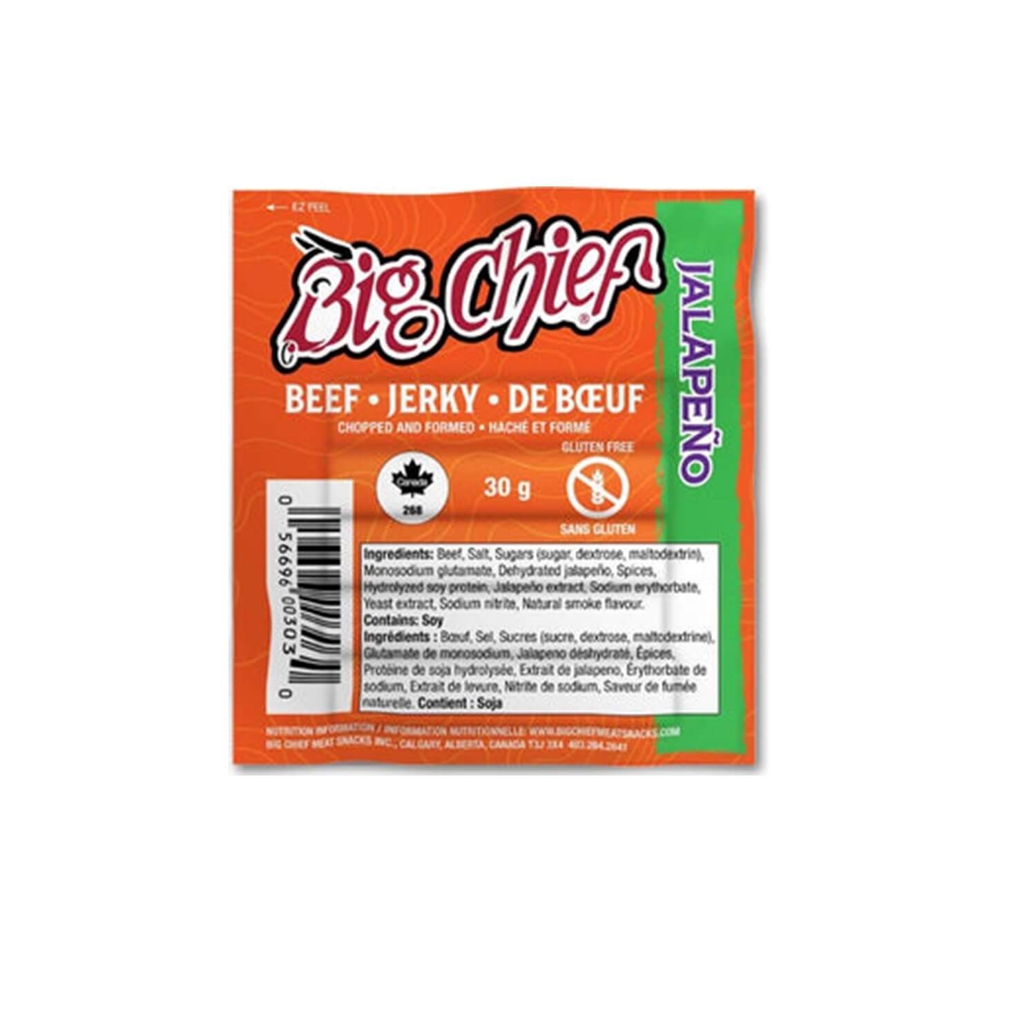 Big Chief Beef Jerky Pouch 30g