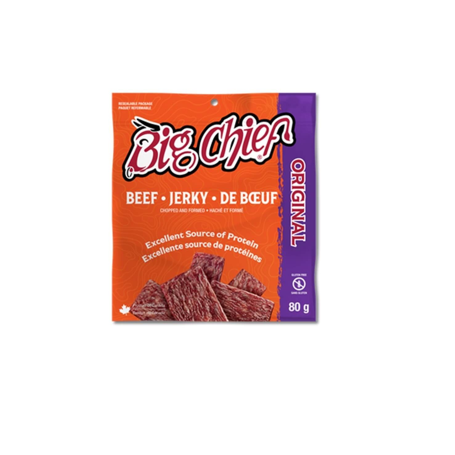 Big Chief Beef Jerky 80g