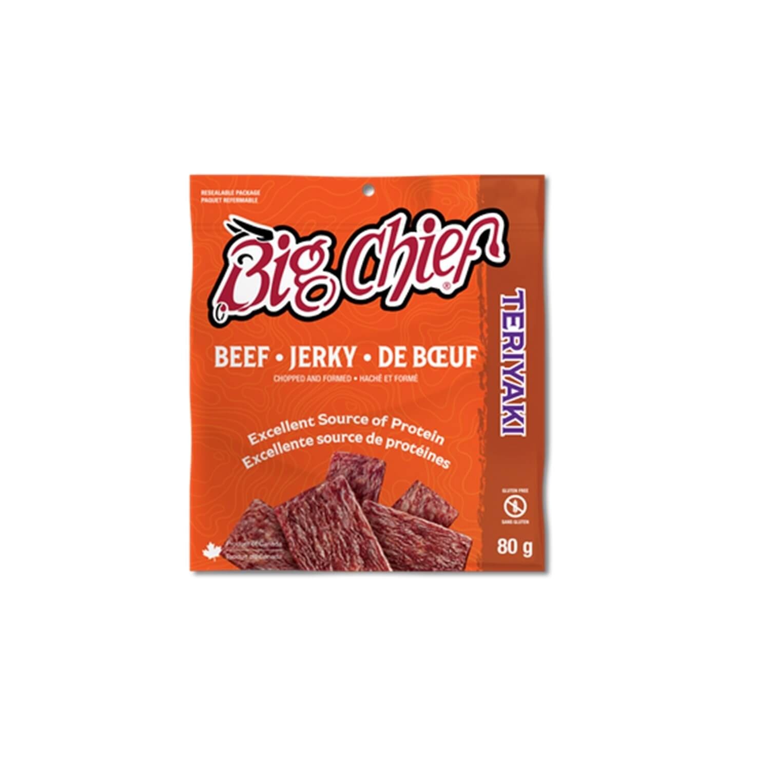 Big Chief Beef Jerky 80g